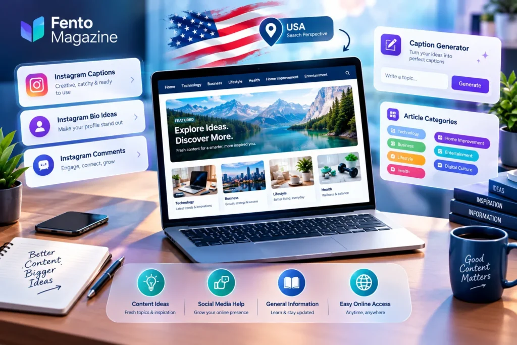 What Is Fentomagazine.com USA? Features, Content and Benefits 