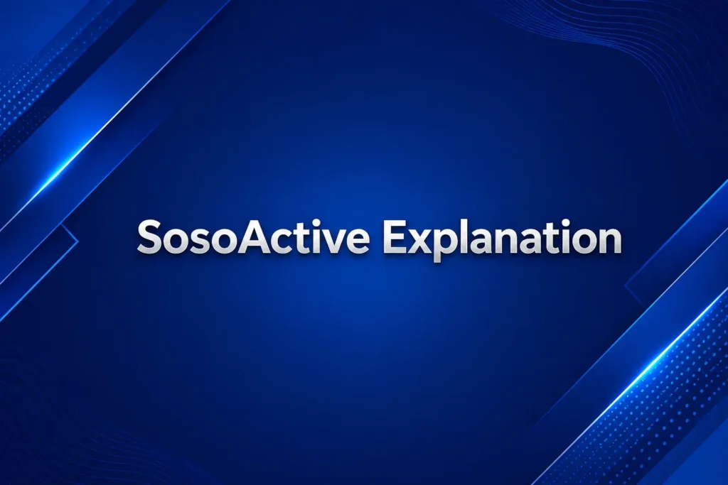 sosoactive