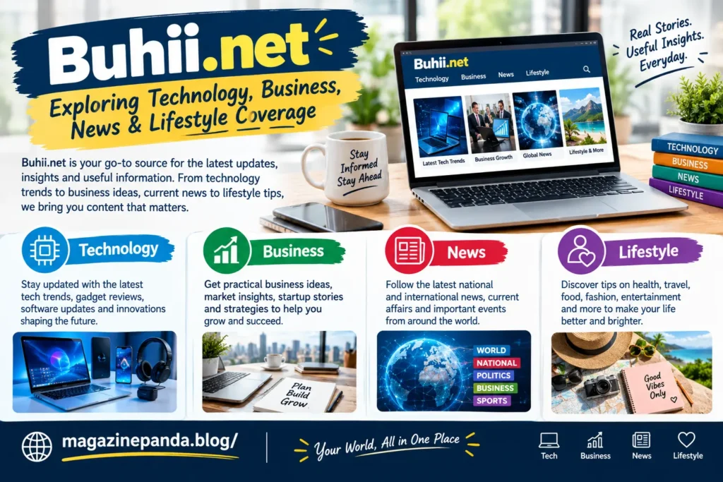 Buhii.net Exploring Technology, Business, News & Lifestyle Coverage