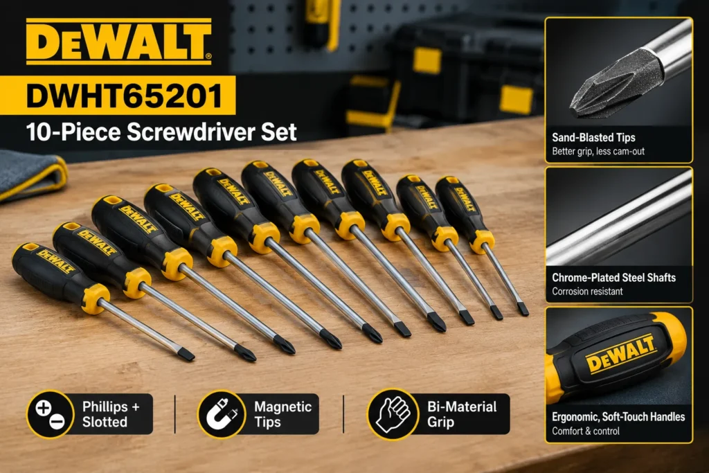 DEWALT Screwdriver Set DWHT65201