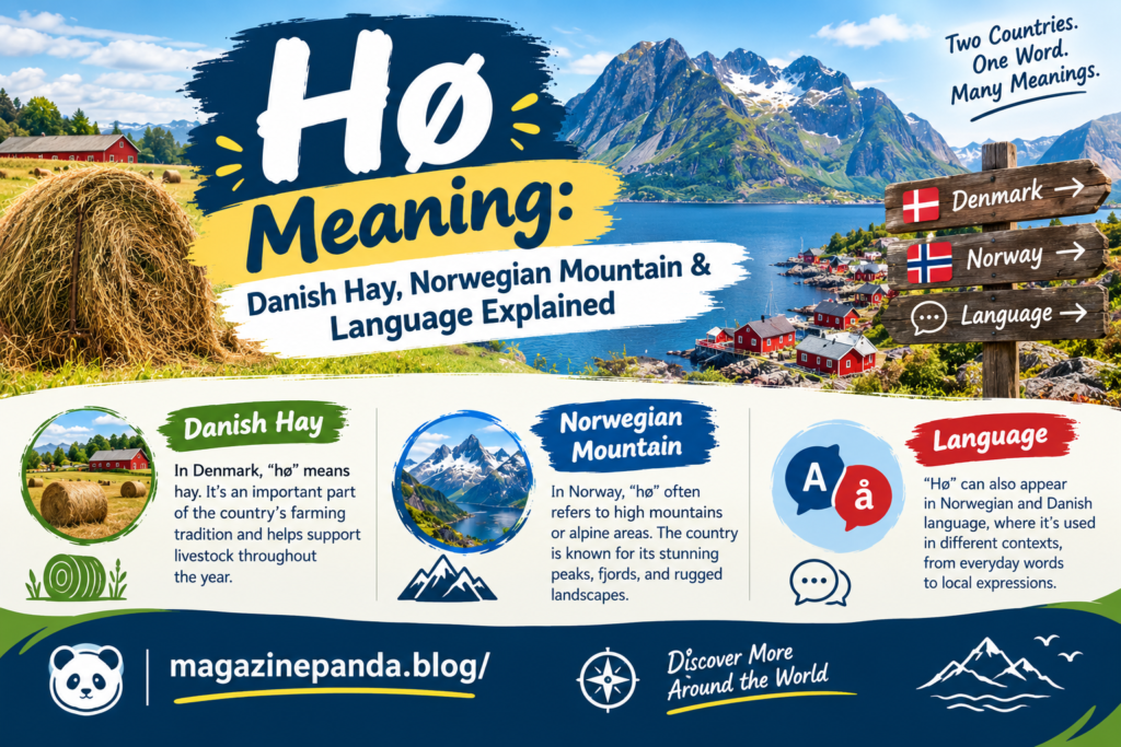 Hø Meaning Danish Hay, Norwegian Mountain & Language Explained