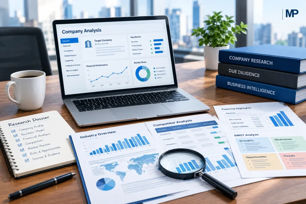 Research Dossier for Target Companies