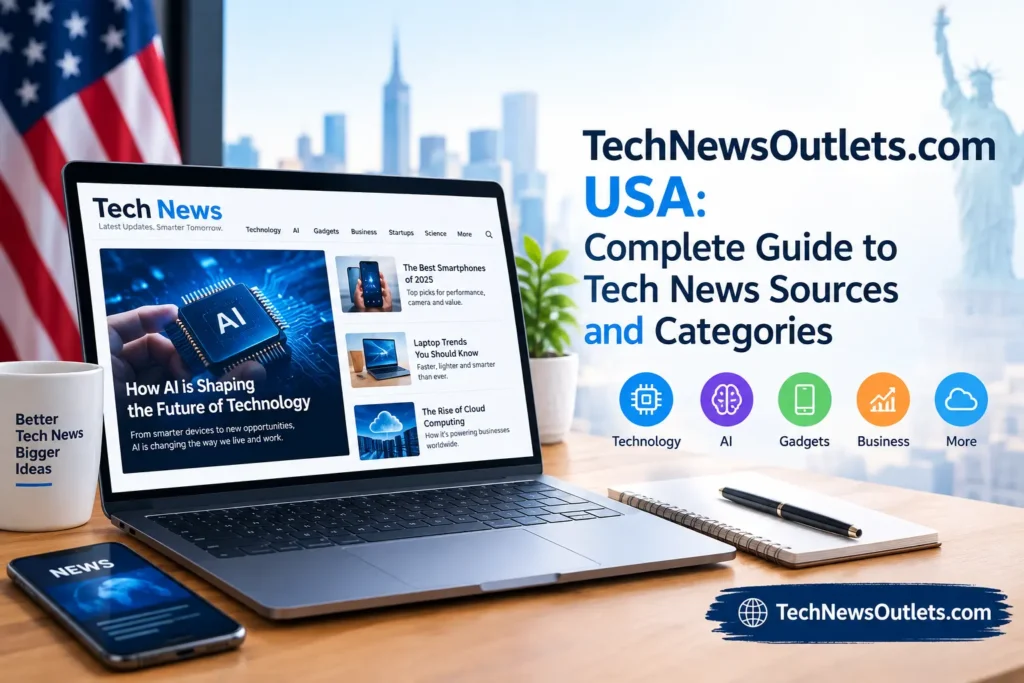 TechNewsOutlets.com USA Complete Guide to Tech News Sources