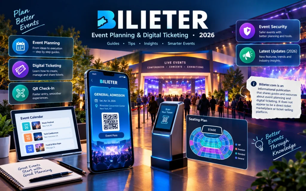 Bilieter: What Is Bilieter.com? Event Planning, Digital Ticketing, Features, and Latest Updates in 2026