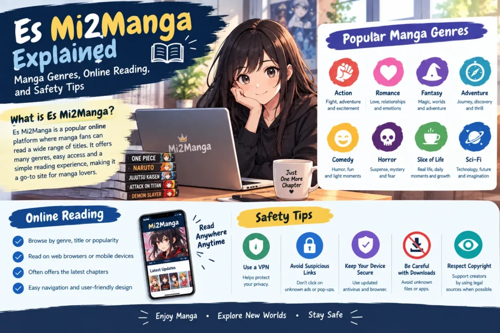 Es Mi2Manga Guide: Exploring Its Manga Library, Accessibility, and Online Safety