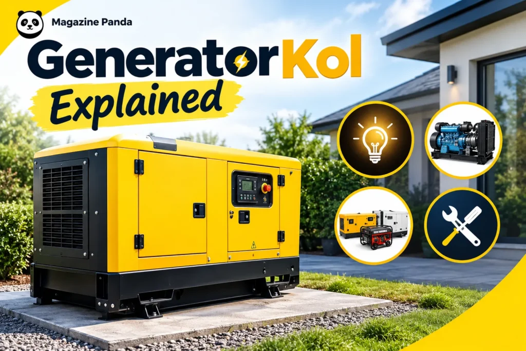 Generatorkol Explained: What It Means, How It Works, Common Types, and Maintenance Tips