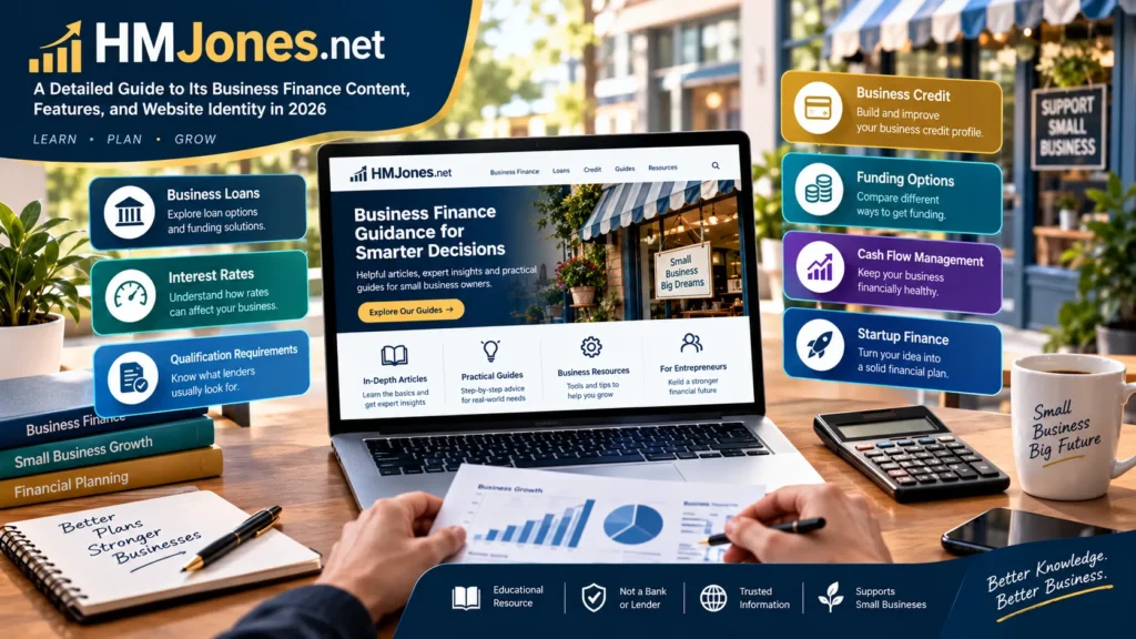 HMJones.net: A Detailed Guide to Its Business Finance Content, Features, and Website Identity in 2026