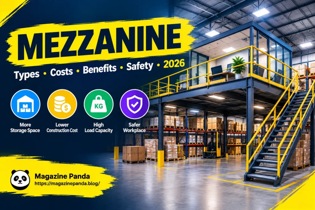 Mezzanine: The Complete Guide to Its Types, Uses, Construction Costs, Benefits, and Safety Requirements in 2026