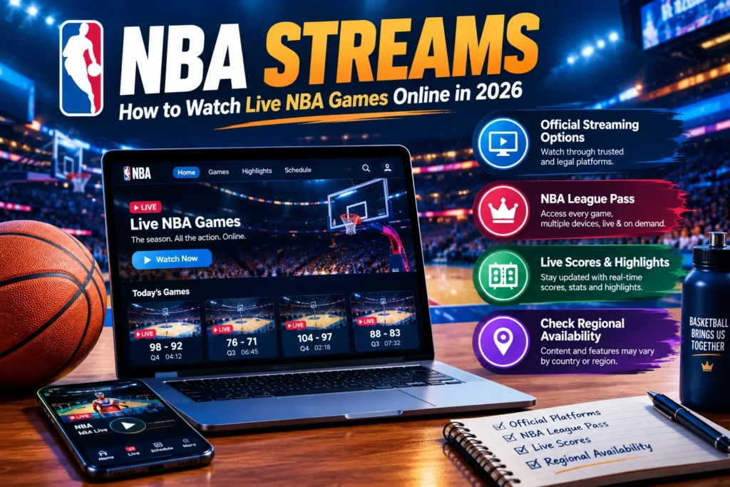 NBA Streams: The Best Ways to Watch Live NBA Games, Matchups, and Playoffs in 2026