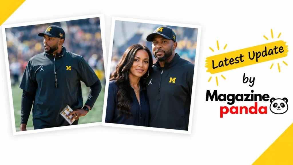 Sherrone Moore Biography: Net Worth, Wife Kelli, Family, and Football Career