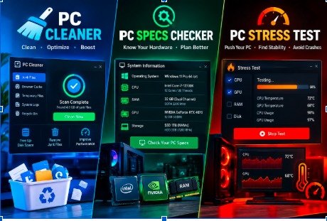 Is Your PC Running Slow? Clean, Check Specs & Stress Test It for Smooth Performance