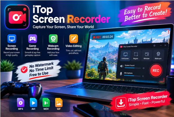 iTop Screen Recorder: A Practical Guide to Recording Your Screen